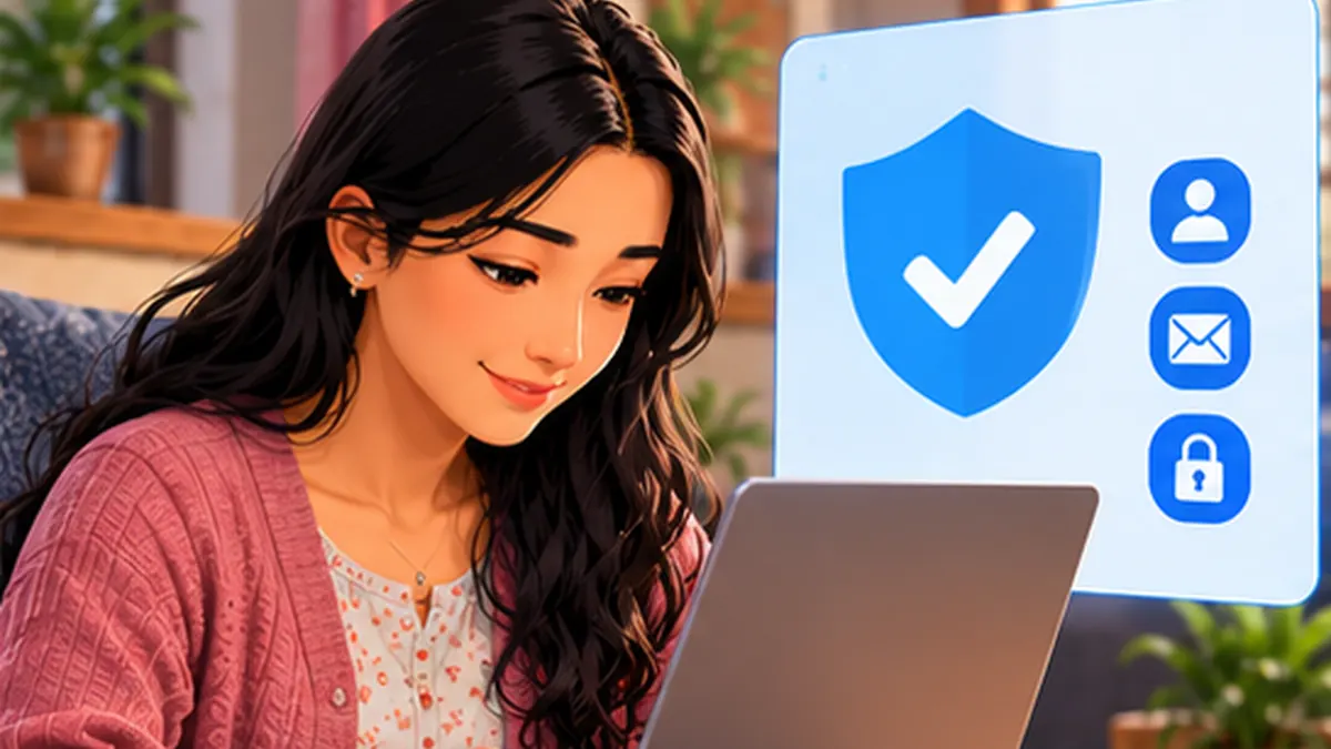 Original Nepal-focused illustration explaining facebook account recovery